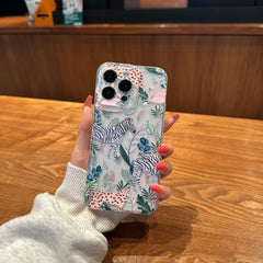 Leopard Print Silicone Phone Case